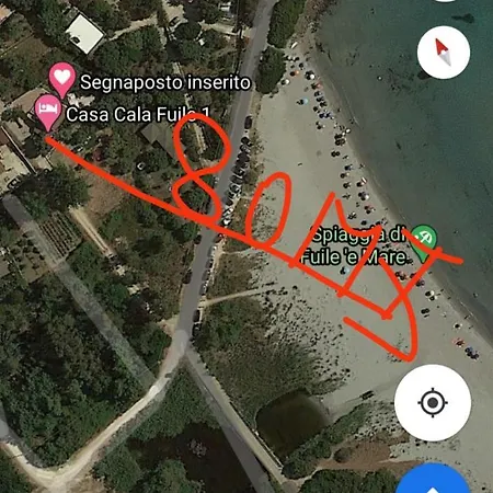 Feriehus Calaliberoto Casa Fuile Mare *